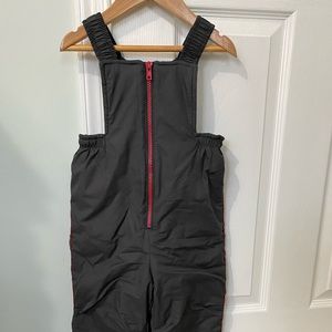 Gymboree Charcoal Gray Snow Bib Sz 2T